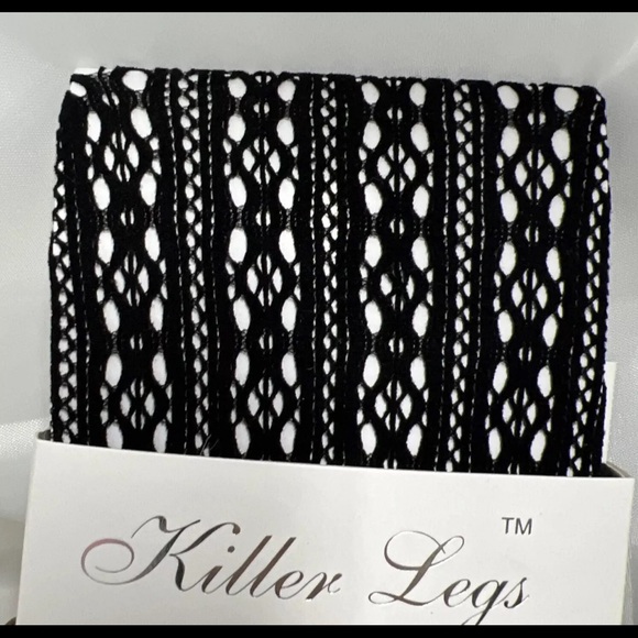 Killer Legs Chic Fashion Tights by Yelete Glamorous Decadent Details Leggings - Picture 4 of 5